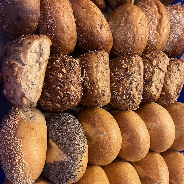 Auswahl einiger Brötchensorten